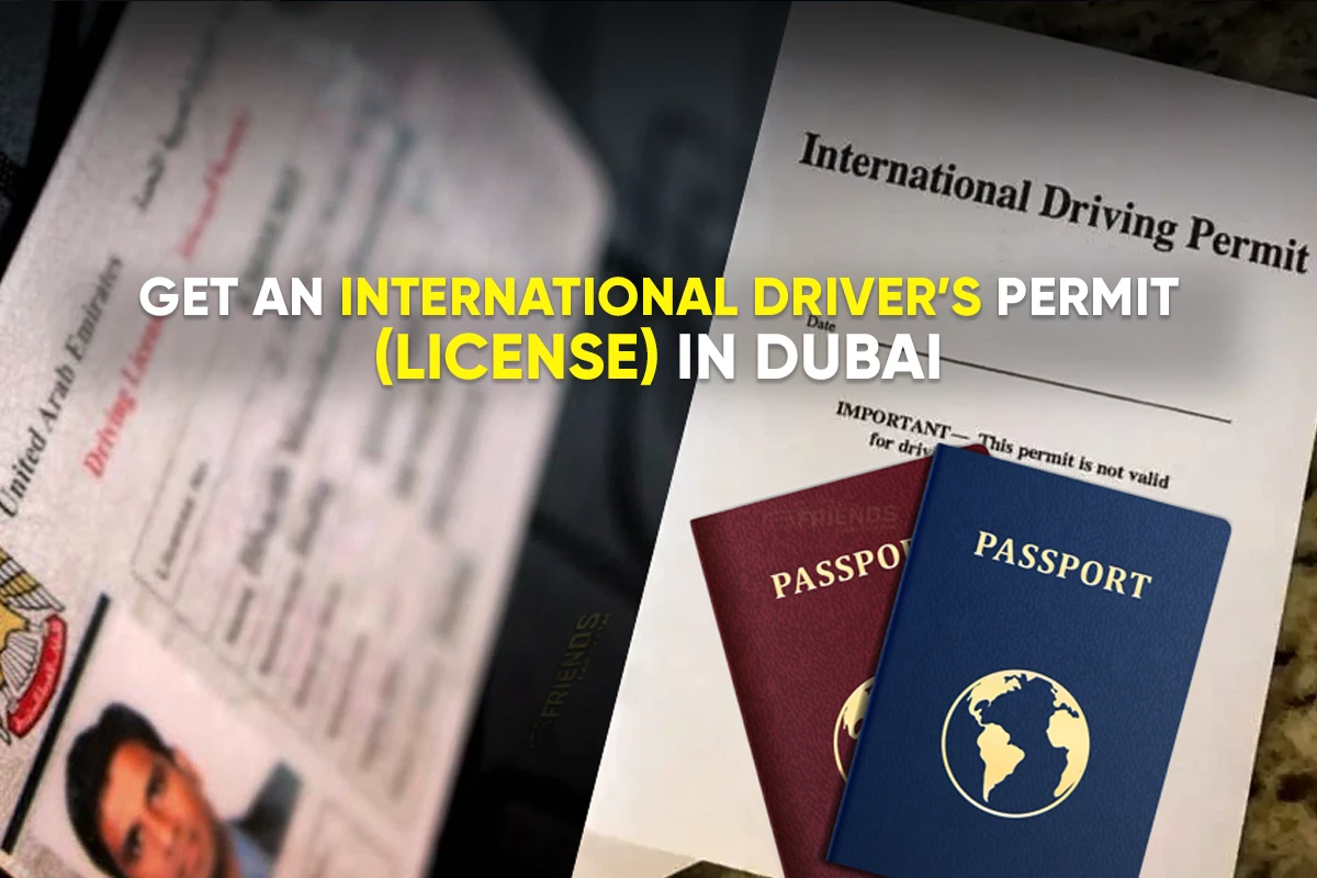 Instant International Driving Permit via DubaiNow